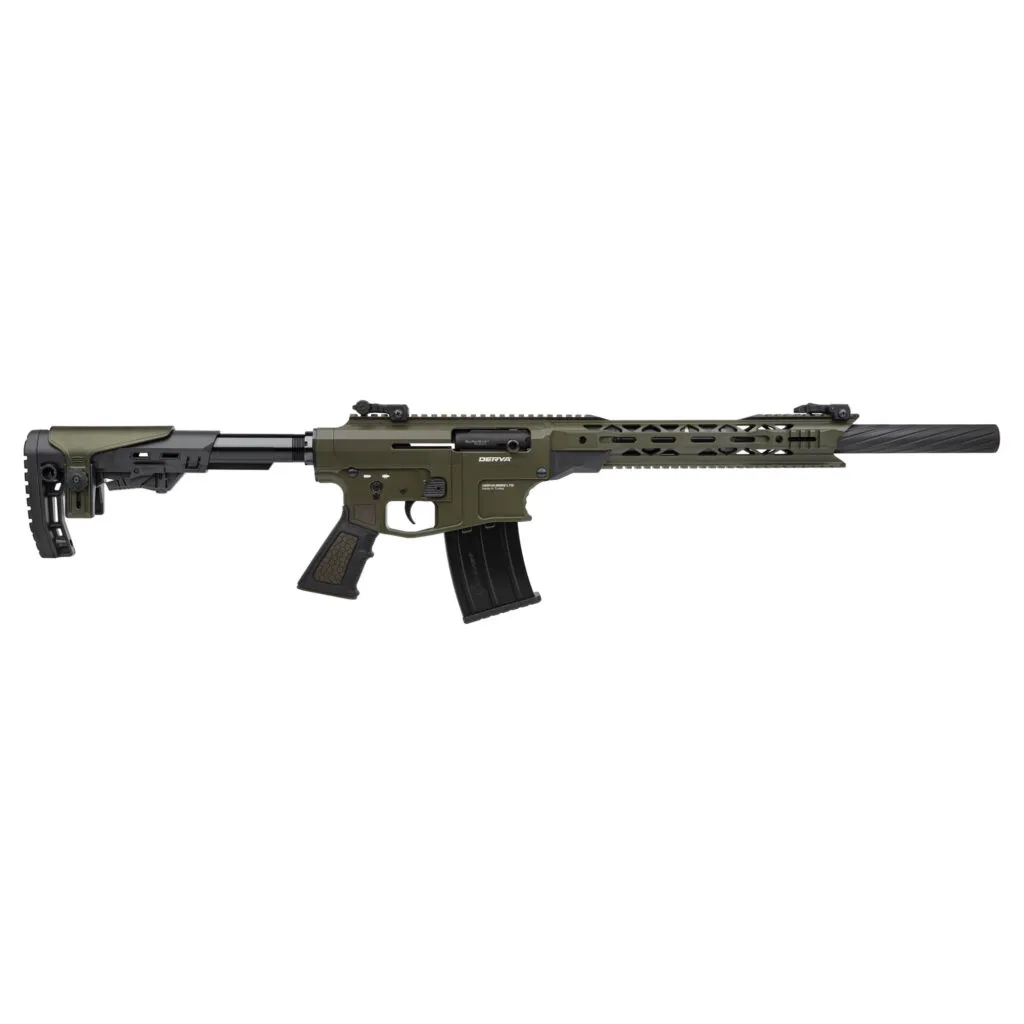 DERYA MK-12 HAKİ YEŞİL AS-103SF ŞARJÖRLÜ AV TÜFEĞİ