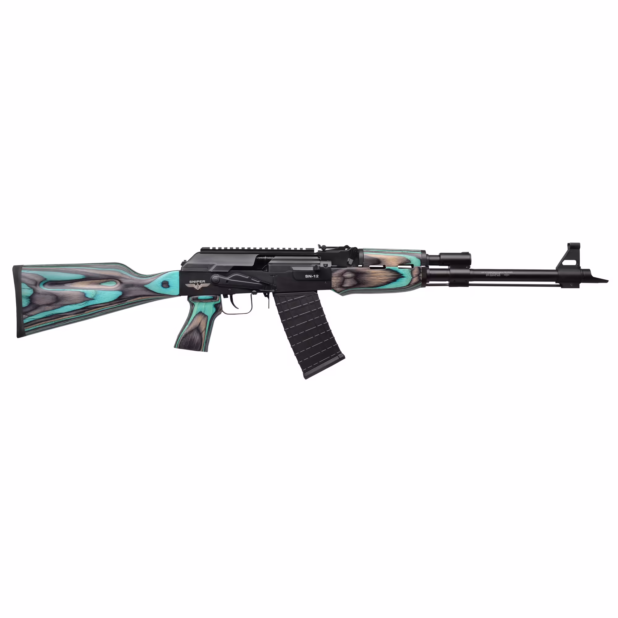 Sniper Arms SN-12 Mavi Lamine Şarjörlü Av Tüfeği