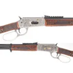 Derya MD-112D Ahşap Marin Gravürlü Lever Action Av Tüfeği