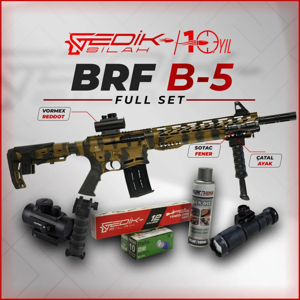 BERFA B-05 Kamuflaj Metal Kundaklı Kampanyalı Set