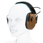 EARMOR M300T-IPSC Edition Coyote Tan Elektronik Atış Kulaklığı
