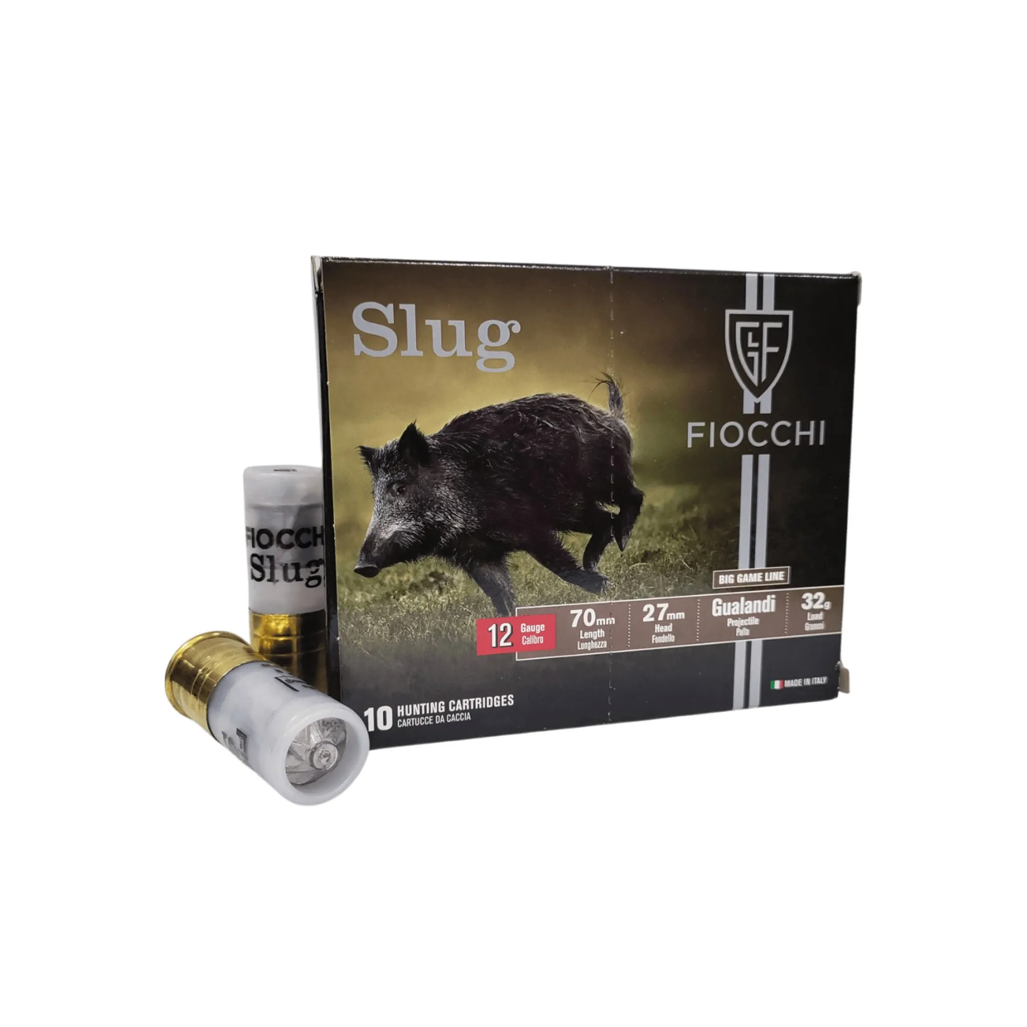 Fiocchi Palla Gualandi Slug 12 Kalibre Tek Kurşun