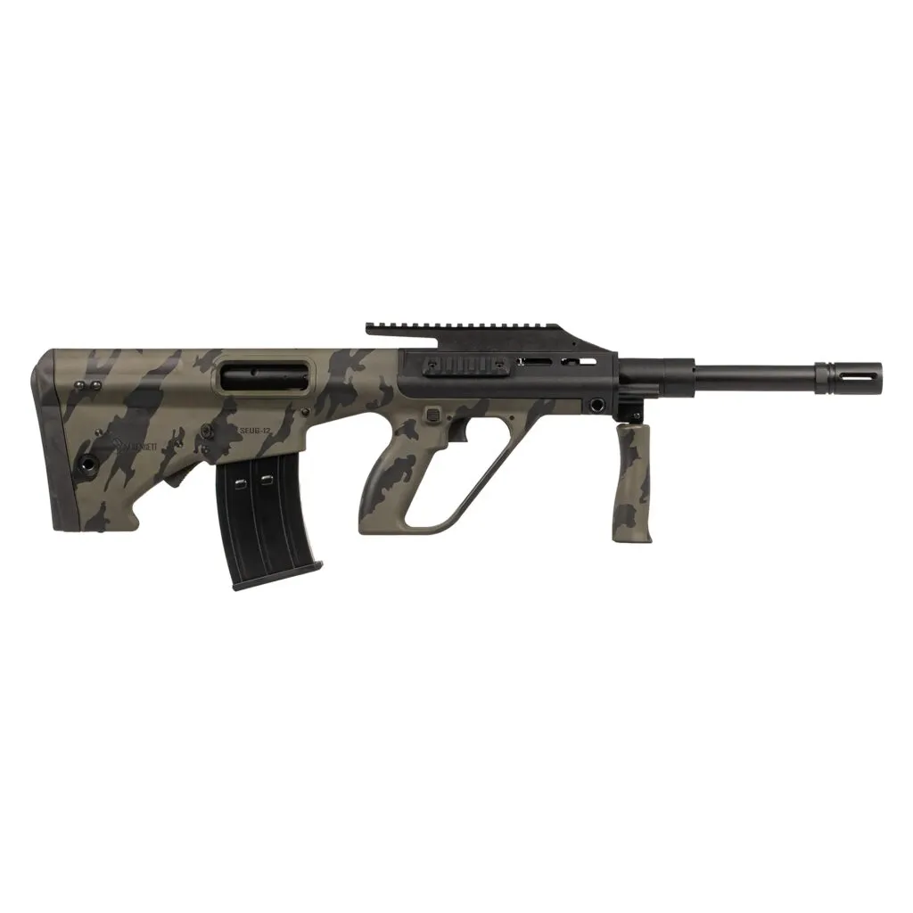 Serengeti AUG 12 Haki Kamuflaj Bullpup Şarjörlü Av Tüfeği